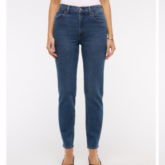 Abercrombie &‎ Fitch Size 27 The Mom High Rise Jean - Picture 2 of 6